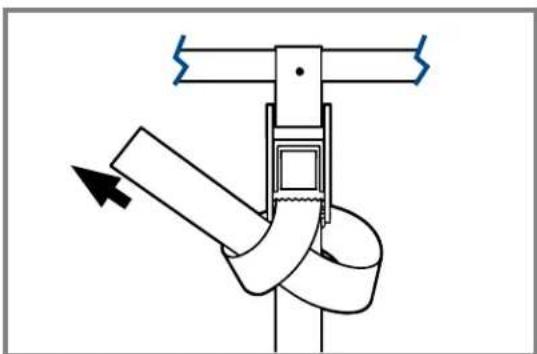 Bikemate 2-Bike Trunk Rack SCT102 - Tie A Knot For Added Security - 4