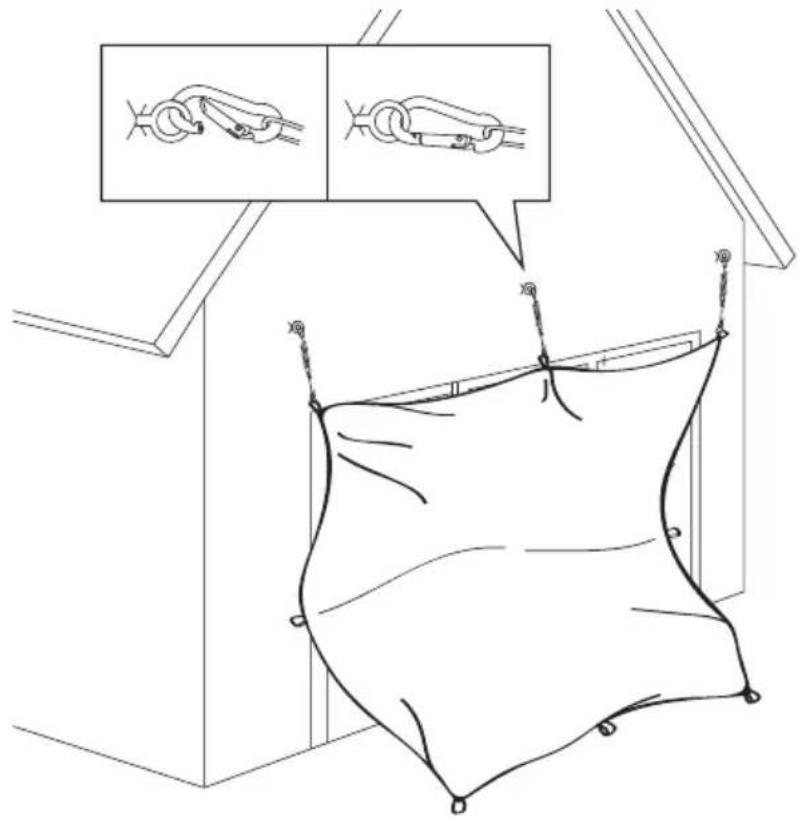 Gardenline Sun Shade Sail 94689 - Contents - 5