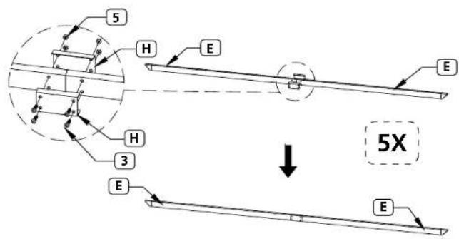 Gardenline Pergola 21919-17/49964-17 - Instrucciones de ensamblaje - 2
