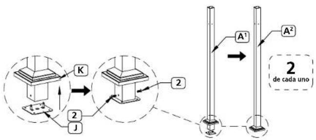 Gardenline Pergola 21919-17/49964-17 - Instrucciones de ensamblaje - 1