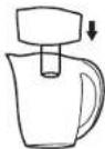 Crofton 6 Cup Water Filtration Pitcher 45707 - Installation - 2