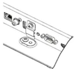 NEC MultiSync V484-T - Installing microSD card slot cover - 2