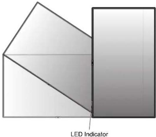 NEC MultiSync V484-T - Orientation - 1