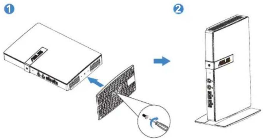 Diagram illustrating the connection between a network switch and an ALE server, showing component assembly and disassembly steps.