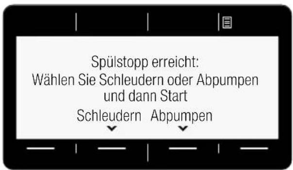 SIEMENS iQ800 WM6YH741 - Programmende bei Spülstopp - 1