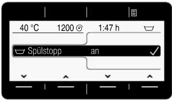 SIEMENS iQ800 WM6YH741 - Taste Optionen ☐ gewählt - 1