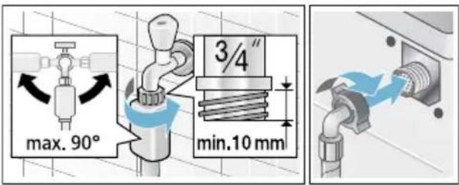 SIEMENS iQ500 WM14T6G1 - Anschluss - 3
