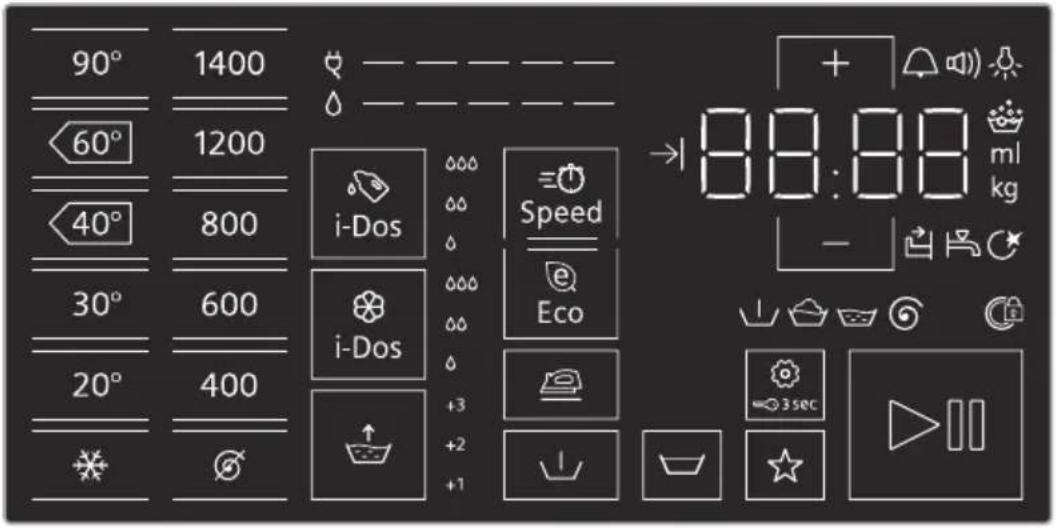 SIEMENS iQ500 WM14T6G1 - Touch-Display - 1
