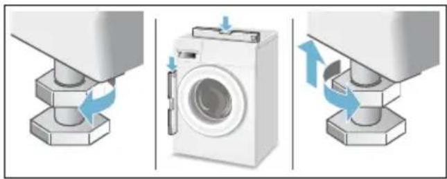 SIEMENS iQ300 WM14E280 - ■ Ablauf in einen Siphon - 2