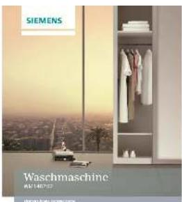 SIEMENS iQ100 WM14B2H2 - 1