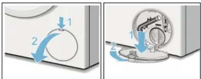 SIEMENS iQ500 WM14T6A1 - Verbrühungsgefahr! - 1