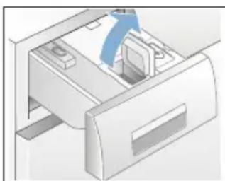 BOSCH WAYH2841 - Dosierbehälter befüllen: - 1