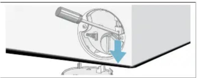 BOSCH WAN282F1 - Soll die Wäsche entnommen werden, kann das Einfüllfenster wie nachfolgend beschrieben geöffnet werden: - 1