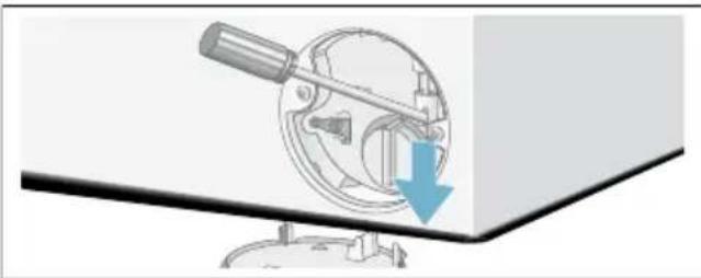 BOSCH WAN280F1 - Soll die Wäsche entnommen werden, kann das Einfüllfenster wie nachfolgend beschrieben geöffnet werden: - 1