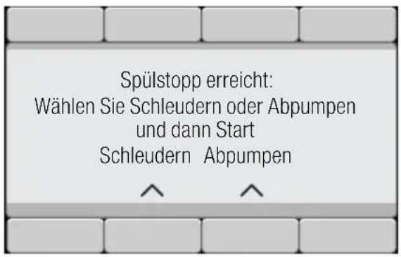 BOSCH WAY327F0 - Programmende bei Spülstopp - 1