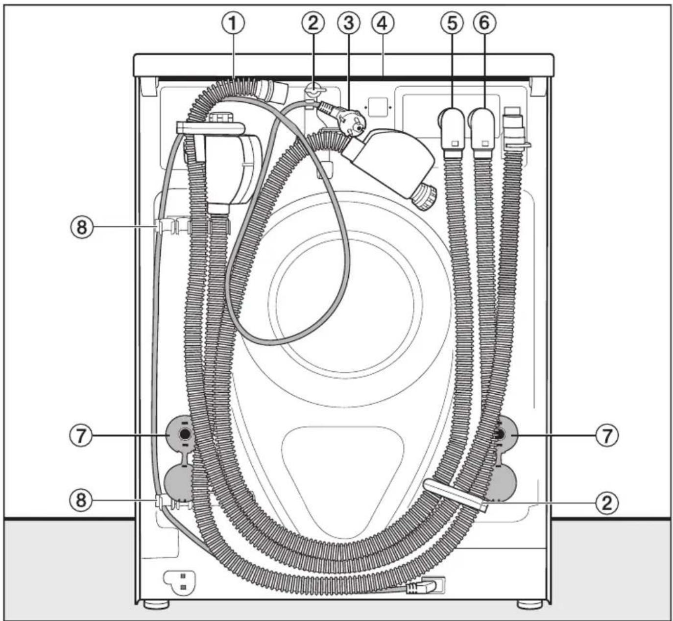 MIELE WWE 800-60 CH TDos Wifi - Vorderansicht - 2