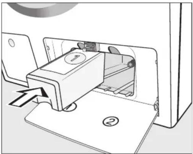 MIELE WCI 600-70 CH TDos XL & Wifi - Einstellungen für Fach ① - 7