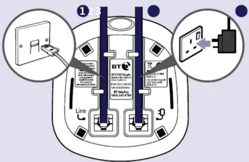 British Telecom BT2700 Nuisance Call Blocker Twin - Plug in - 1