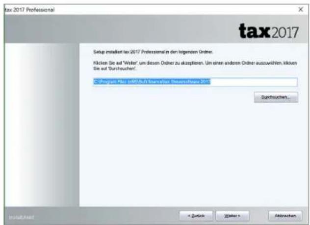 Buhl Tax 2017 Professional - Hinweis - 3