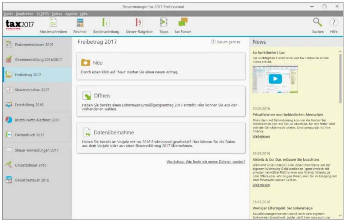 Buhl Tax 2017 Professional - Bedienanleitung - 1