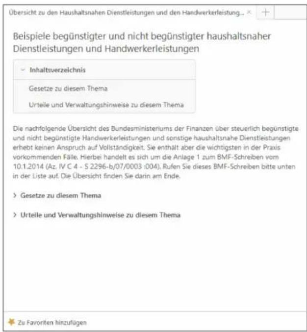 Buhl Tax 2017 Professional - Der Anzeigebereich - 1