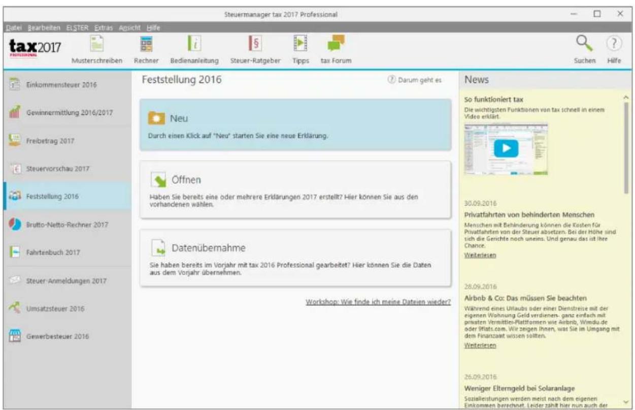 Buhl Tax 2017 Professional - Bedienanleitung - 1