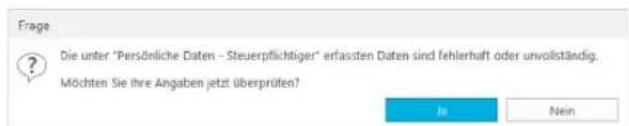 Buhl Tax 2017 Professional - Schwerwiegende Fehler - 1