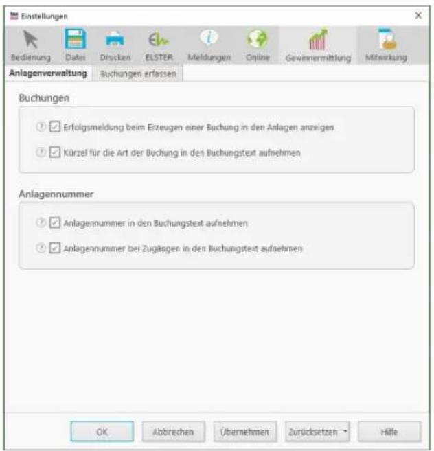 Buhl Tax 2017 Professional - Anlagenverwaltung - 1