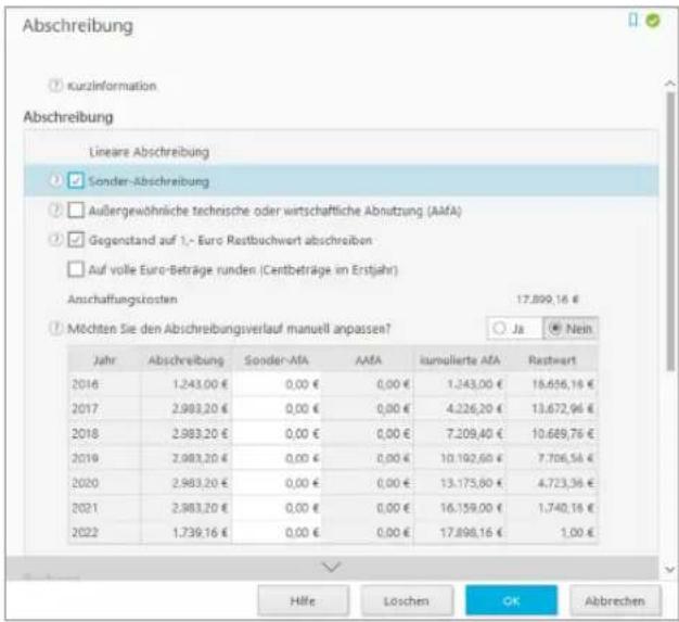 Buhl Tax 2017 Professional - Anlagenverwaltung - 1