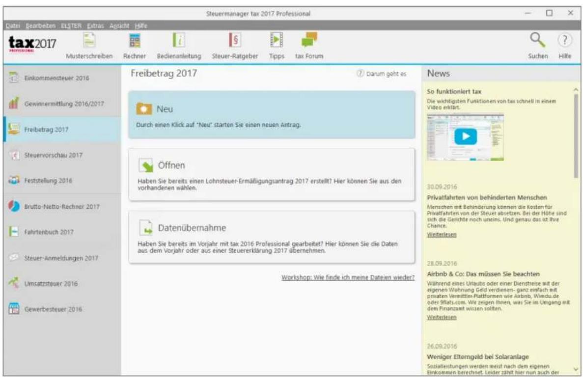 Buhl Tax 2017 Professional - Bedienanleitung - 1