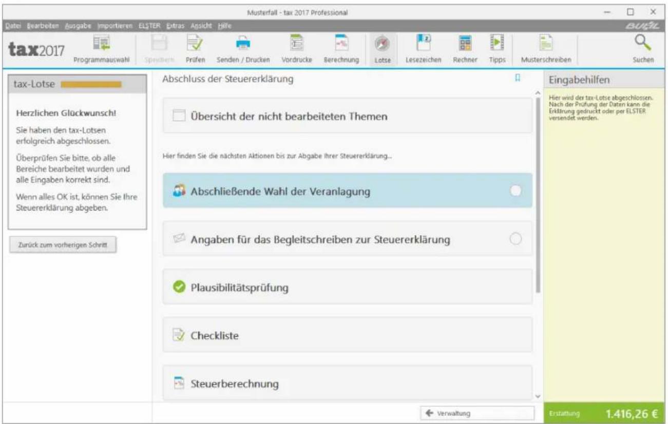 Buhl Tax 2017 Professional - Bedienanleitung - 2