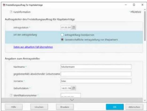 Buhl Tax 2017 Professional - Anträge - 1