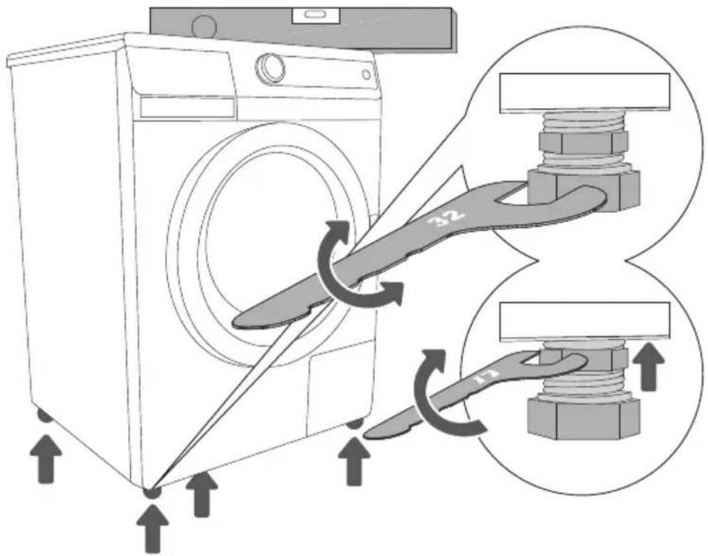 GORENJE WA85F4T/I - AUFSTELLUNG - 1