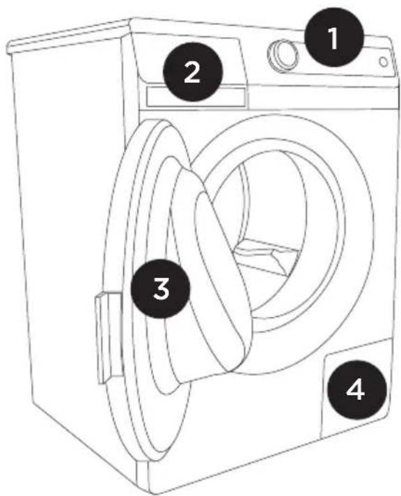 GORENJE WA85F4T/I - VORNE - 1