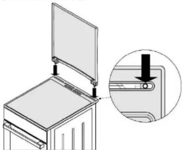 GORENJE G5111WH - MONTAGE DES DECKELS - 1