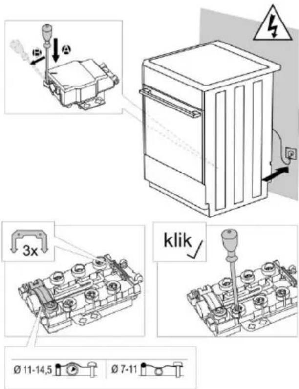 GORENJE K5110WJ - ANSCHLUSS AN DAS STROMNETZ - 1