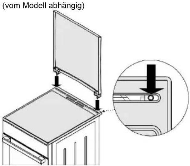GORENJE K5110WJ - Das Gerät muss waagrecht aufgestellt werden! - 3