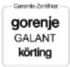 GORENJE MO20DSII - DAS GERÄT IST AUSSCHLIESSLICH ZUM GEBRAUCH IM PRIVATEN HAUSHALT BESTIMMT. - 1