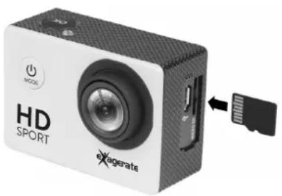Hamlet XCAM720HD - Installing the Memory Card - 1