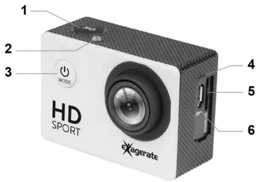 Hamlet XCAM720HD - Description of Parts - 1