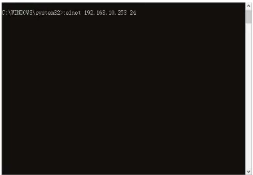 C:\WINDOWS\system32>:e1net 192.168.10.253 24