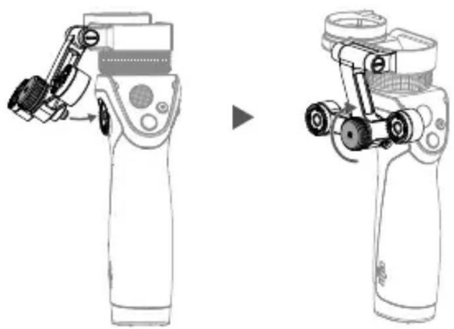 DJI Osmo x5 - 安装 X5 连接件至 Osmo 手柄 - 2