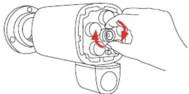 Instar IN-9008 - Objektivjustage - 3