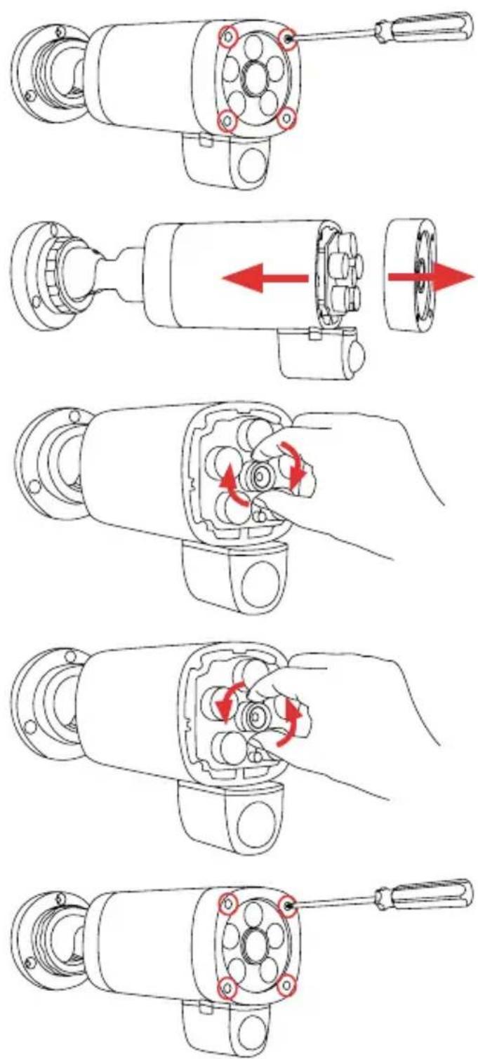 Instar IN-9008 - Lens Adjustment - 1