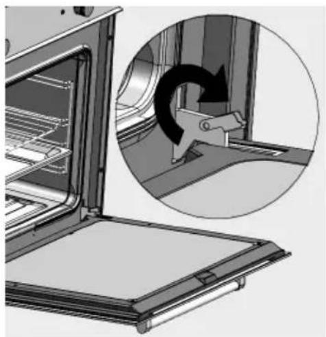 Smalvic Glass FI-60GEVT /F-CM - RIMOZIONE DELLA PORTA FORNO - 1