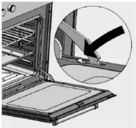 Smalvic Glass FI-60GEVT /F-CM - REMOVING THE OVEN DOOR - 3