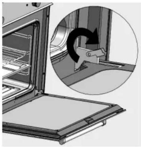 Smalvic Premium FI-70GEVT SX79F-CM - REMOVING THE OVEN DOOR - 1
