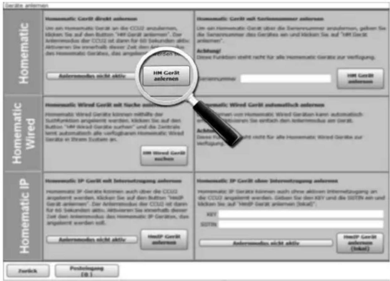 Homematic IP HM-Sec-Sir-WM - Anlernen an eine Homematic Zentrale - 5