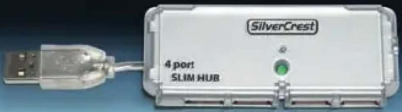 SilverCrest 4 port SLIM HUB
