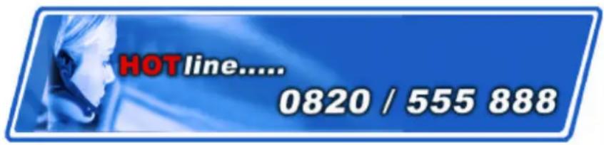 HOTline.... 0820 / 555 888